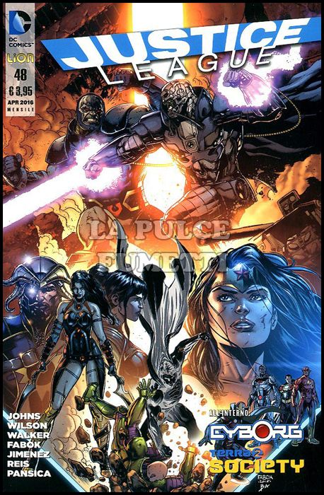 JUSTICE LEAGUE #    48 - DARKSEID WAR 4